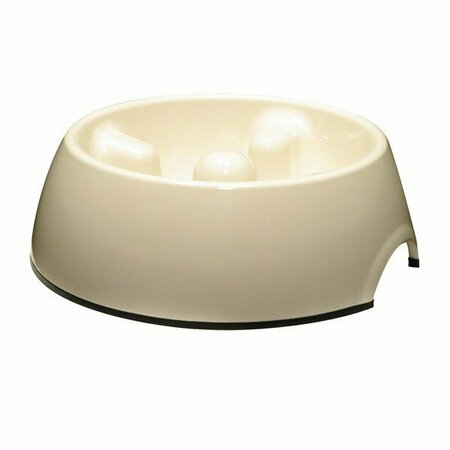 DOGIT Go Slo Anti-Gulping Bowl White Sm 2578